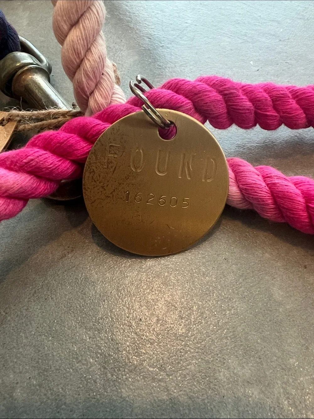 Ombré Rope Dog Leash
